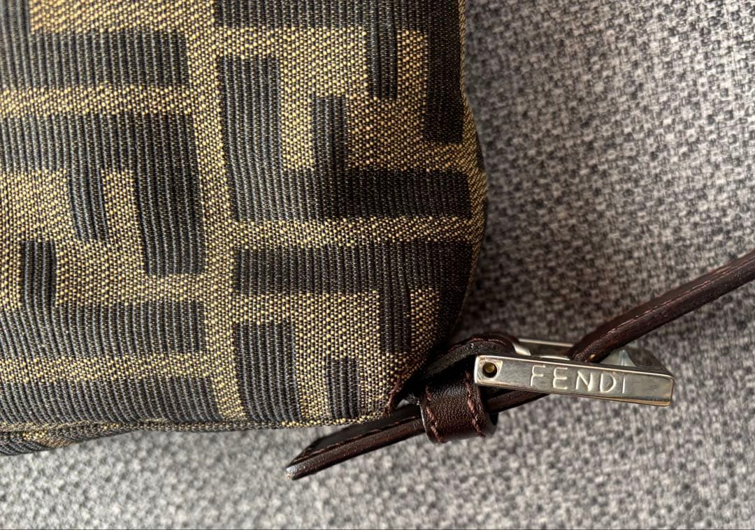 ル*フ様 fendi マンマバケット ショルダーバッグ ズッカ柄　ヴィンテージ