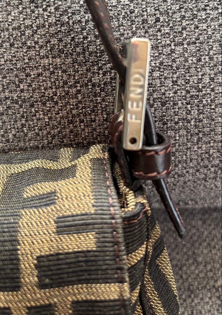 ル*フ様 fendi マンマバケット ショルダーバッグ ズッカ柄　ヴィンテージ