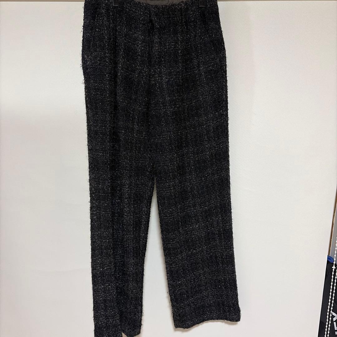 O*V様 LIDNM ALPACA SILK TWEED TROUSERS