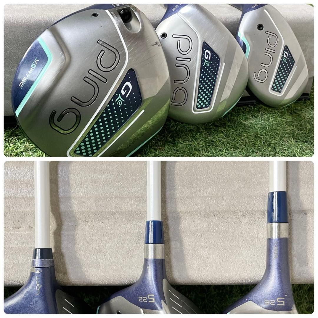 キャディバッグ無し PING Gle ゴルフクラブセット アイアン新品 L 左