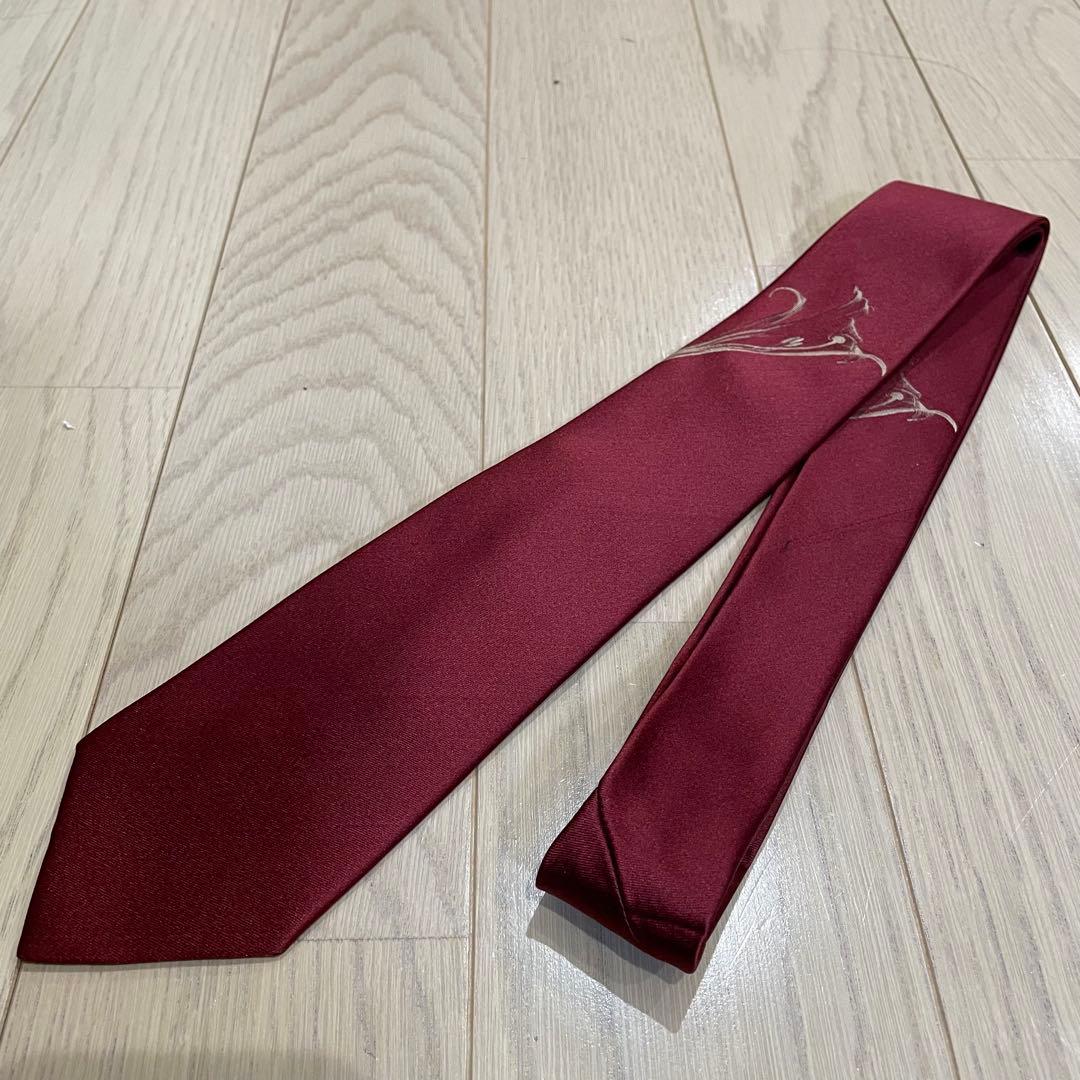 Dominique France ドミニクフランス シルクネクタイ 2