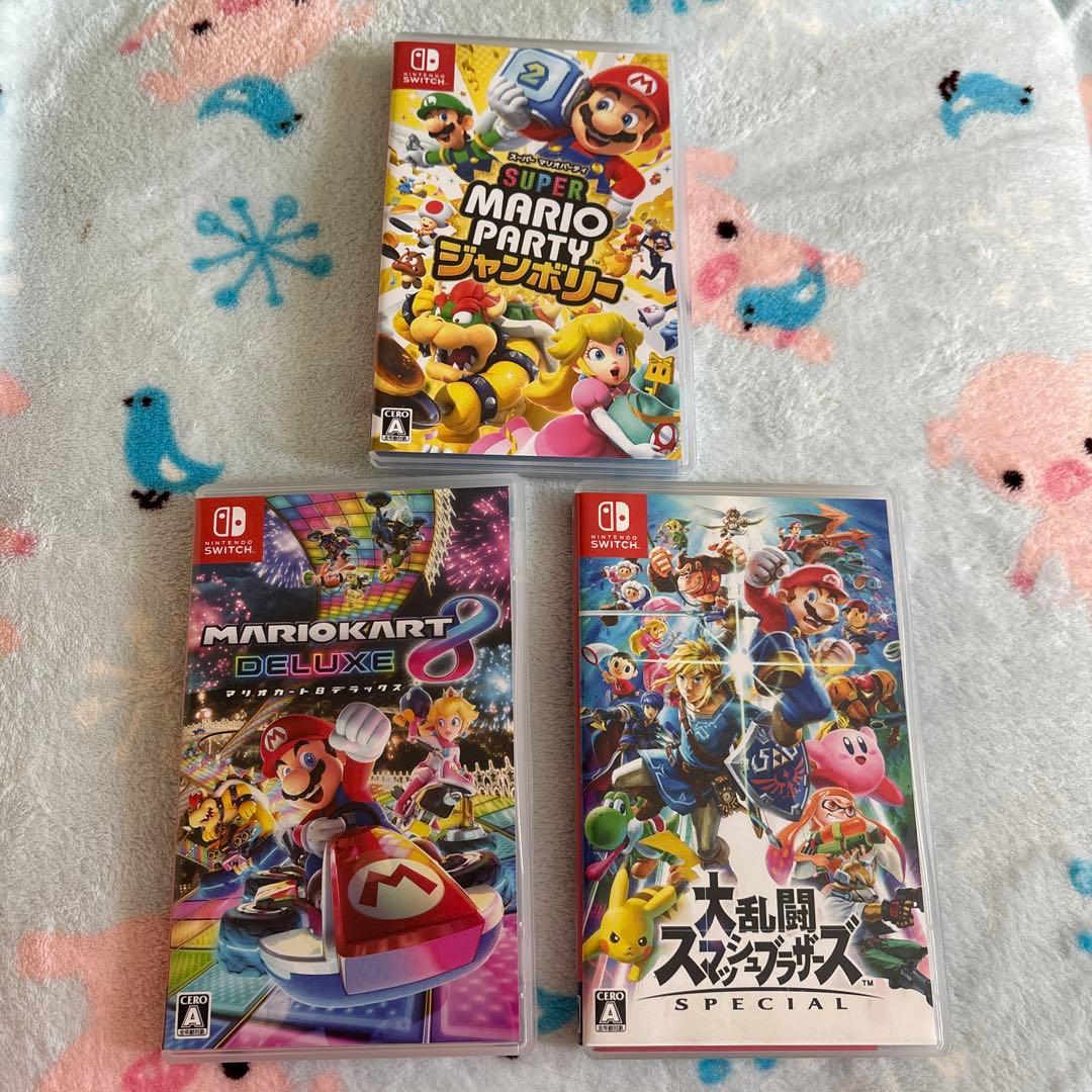 マリオパーティジャンボリー マリオカート8 大乱闘スマッシュブラザーズ セット