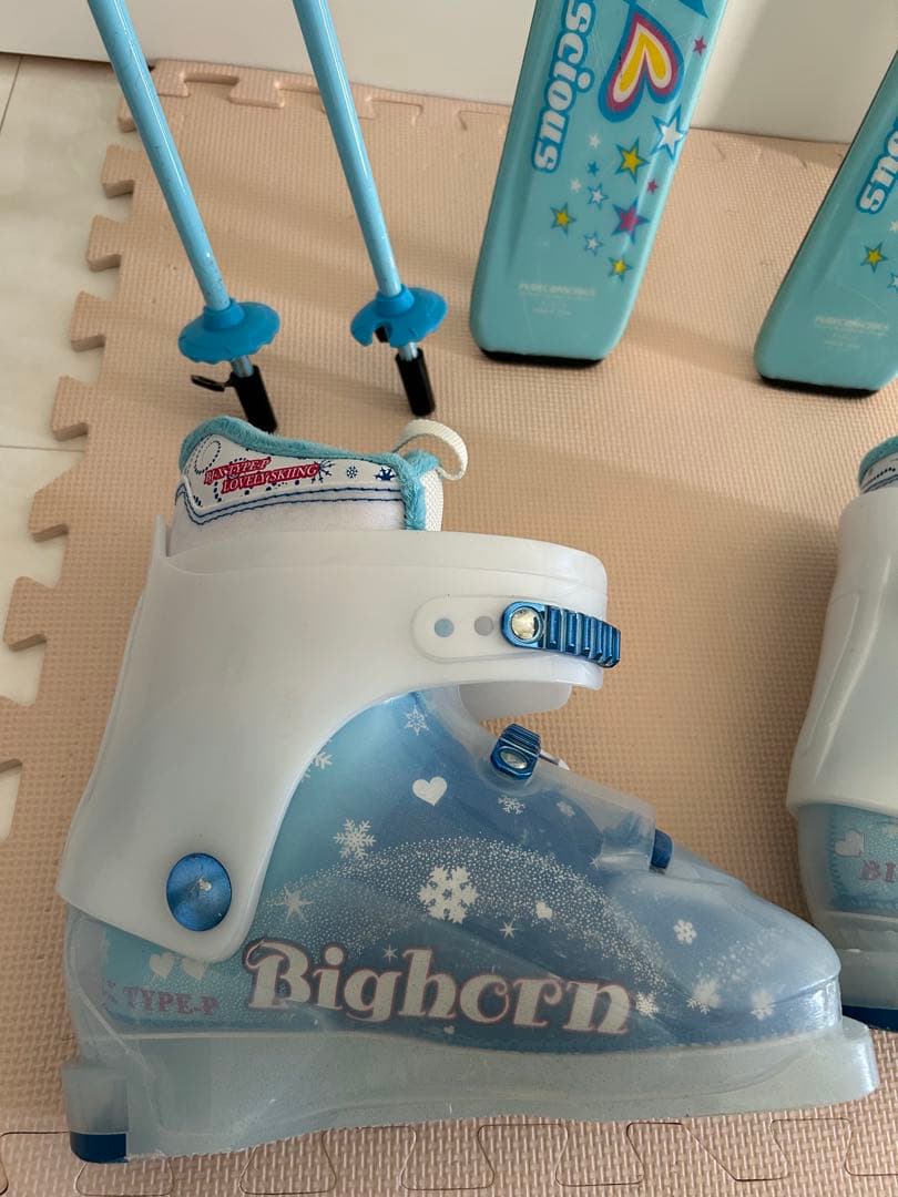 ジュニアスキー4点セット 120センチ