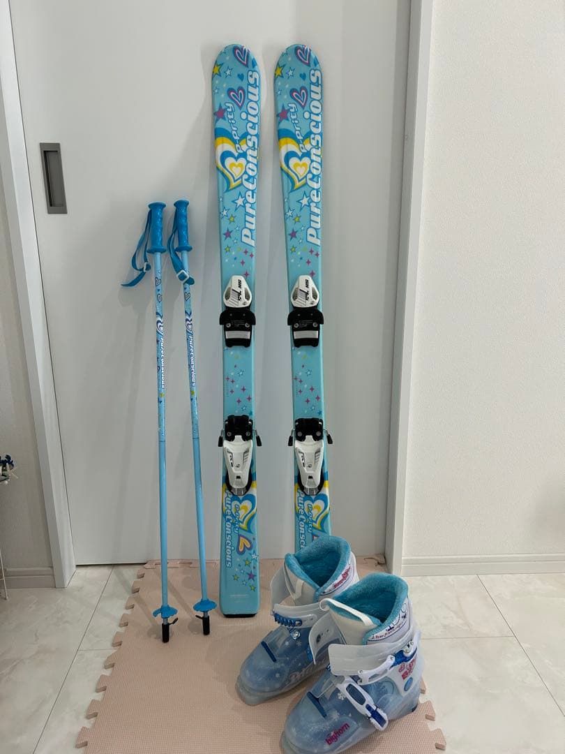 ジュニアスキー4点セット 120センチ