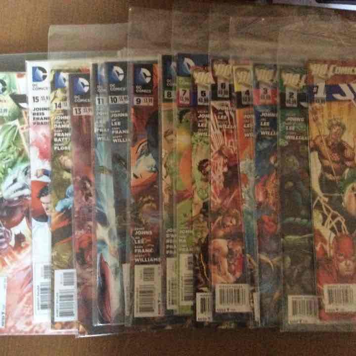 大人気アメコミ justice league セット