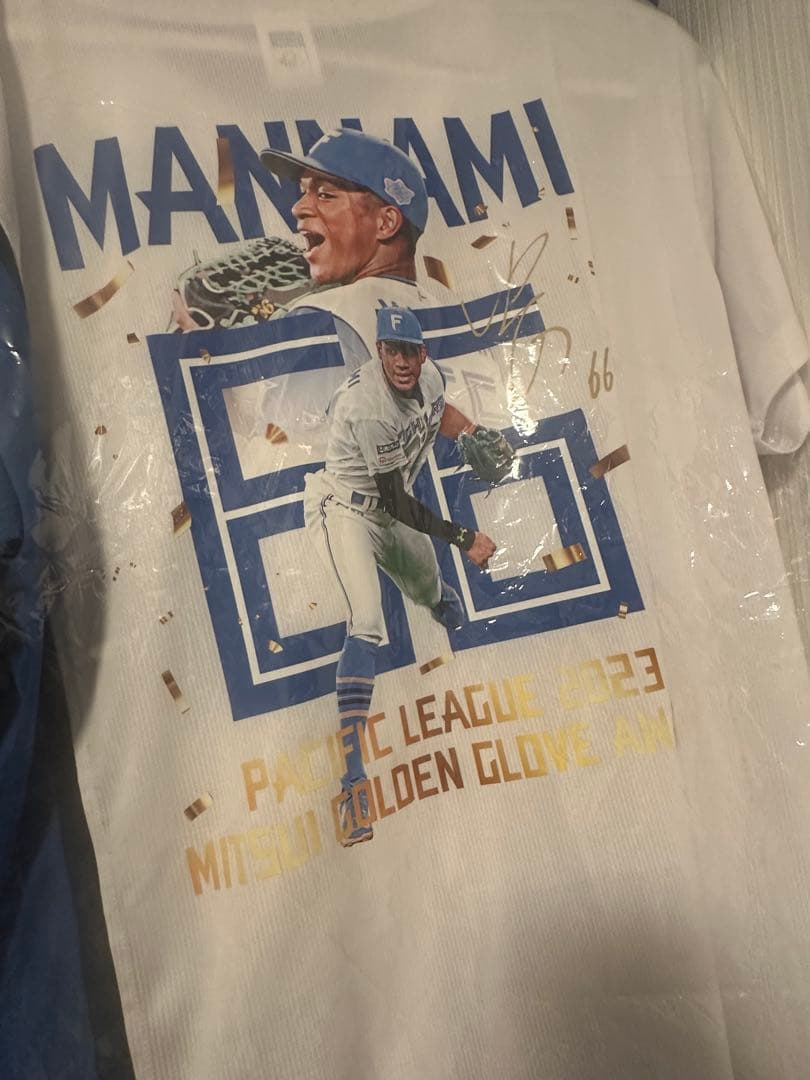 L*E様 万波中正 ユニフォーム　ゴールデングラブ記念