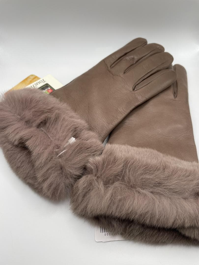 新品 未使用 Gloves グローブス カシミア・ラビット イタリア製