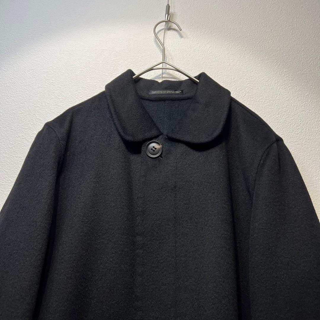 希少 極美品 ワイズ ヨウジヤマモト カシミヤ 丸襟 ステンカラーコート 3