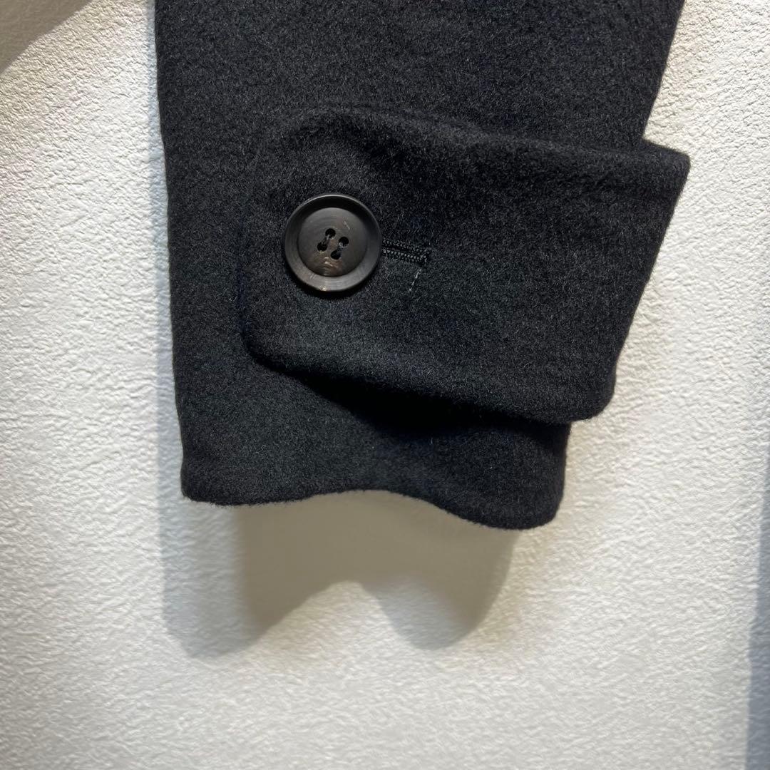 希少 極美品 ワイズ ヨウジヤマモト カシミヤ 丸襟 ステンカラーコート 3