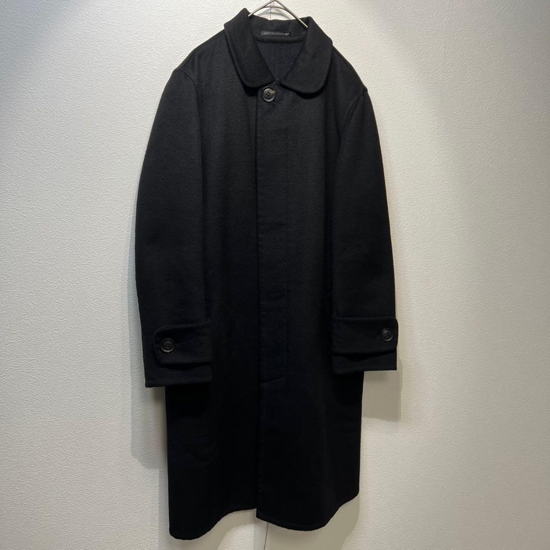 希少 極美品 ワイズ ヨウジヤマモト カシミヤ 丸襟 ステンカラーコート 3