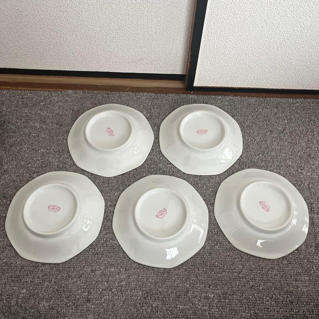 ナルミ/中華皿/唐子/ラーメン鉢/八角皿10点セット