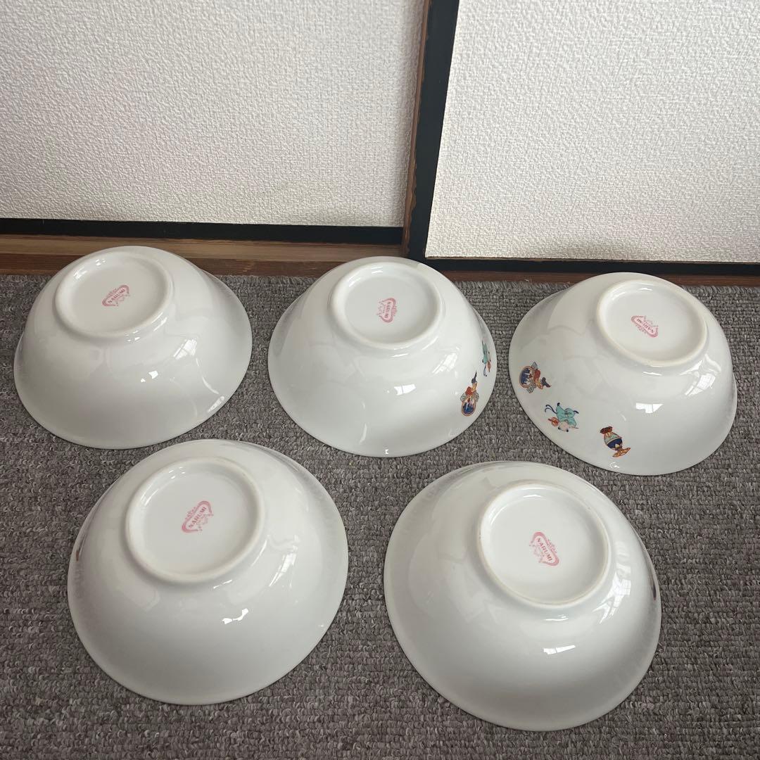 ナルミ/中華皿/唐子/ラーメン鉢/八角皿10点セット