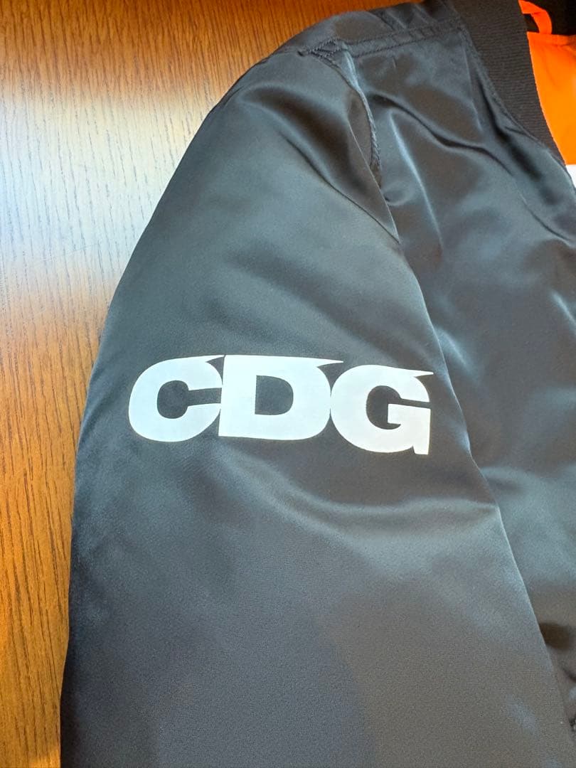 CDG ALPHA MA-1 Sサイズ ブラック