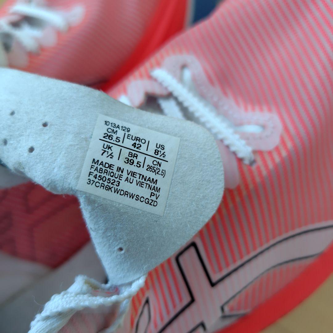 asics S4 1013A129-700 エスフォー　26.5cm