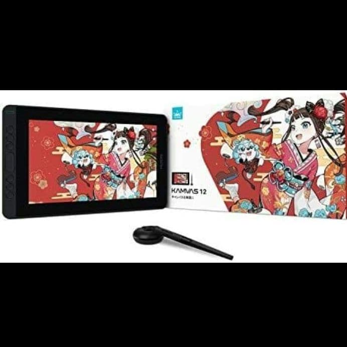 【日本限定】豪華版 液晶ペンタブレット HUION Kamvas 12