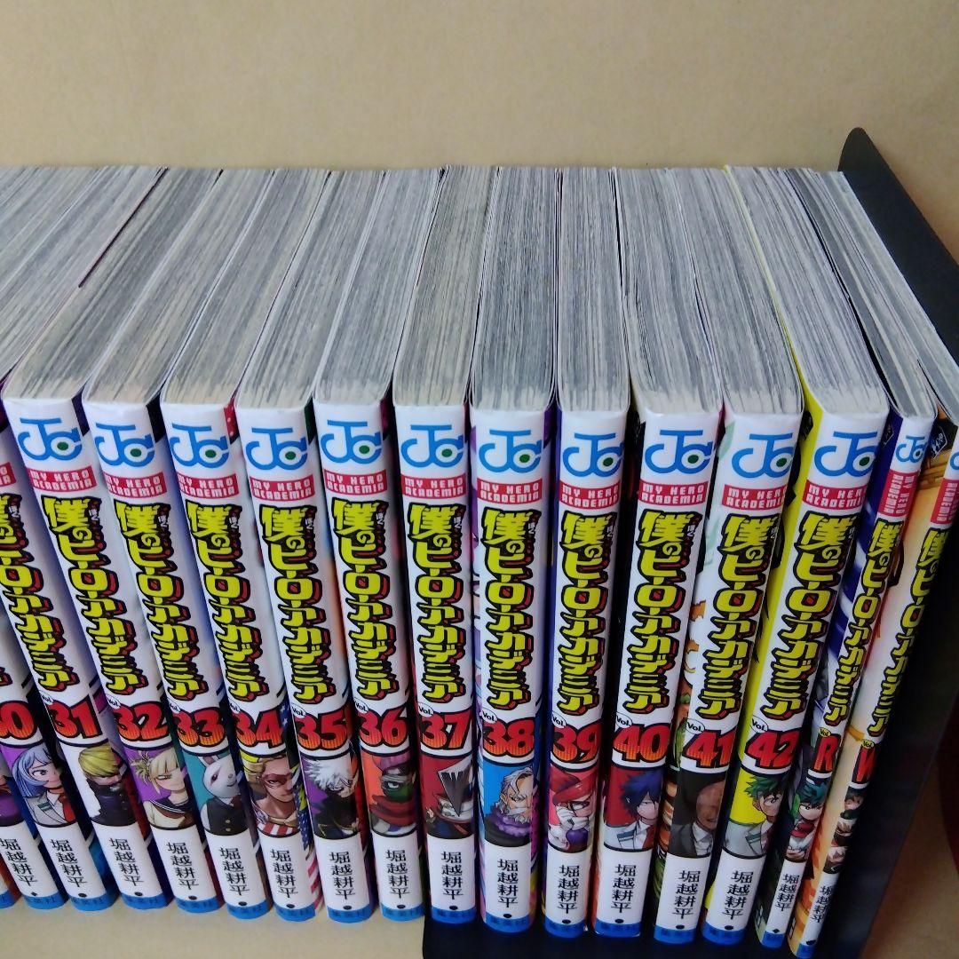 中古コミック 僕のヒーローアカデミア 全42巻セット + 映画特典2冊