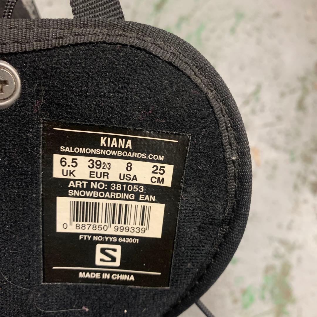 サロモン　salomon キアナ　スノーボードブーツ