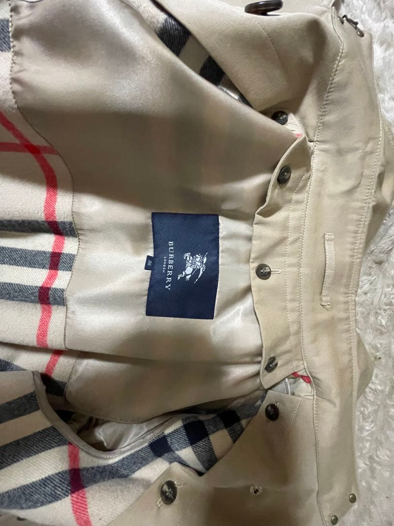 バーバリーロンドン ライナー ベルト付 トレンチコート