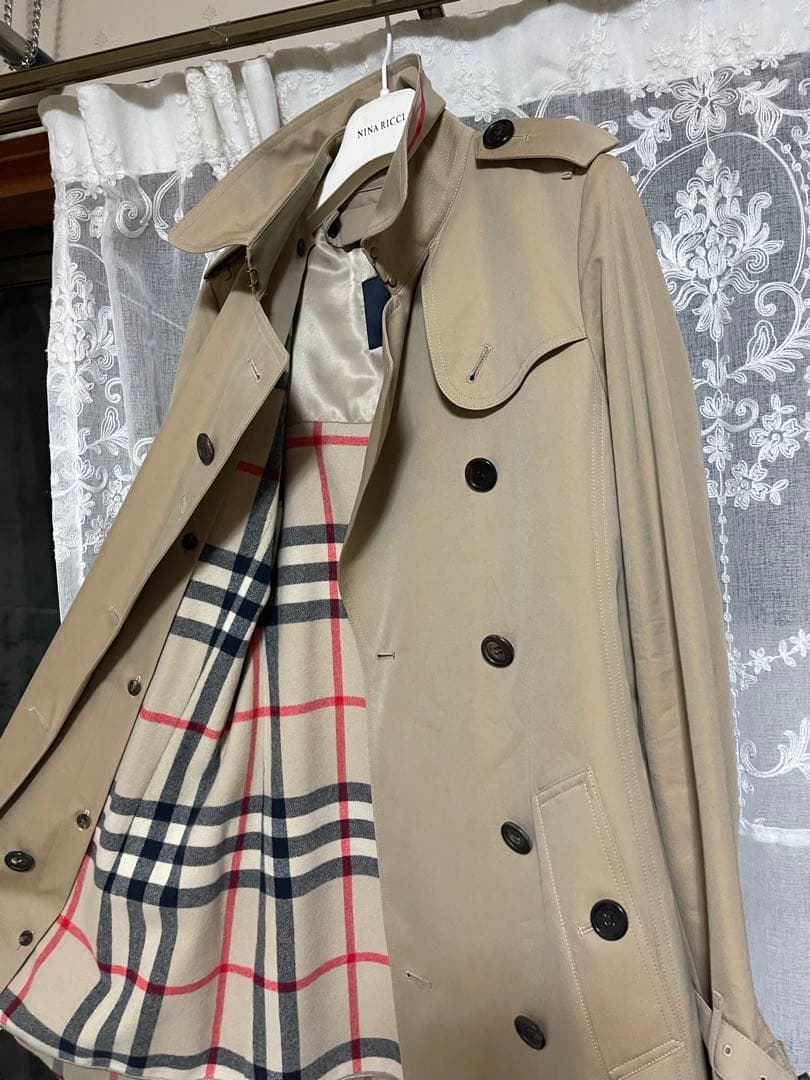 バーバリーロンドン ライナー ベルト付 トレンチコート