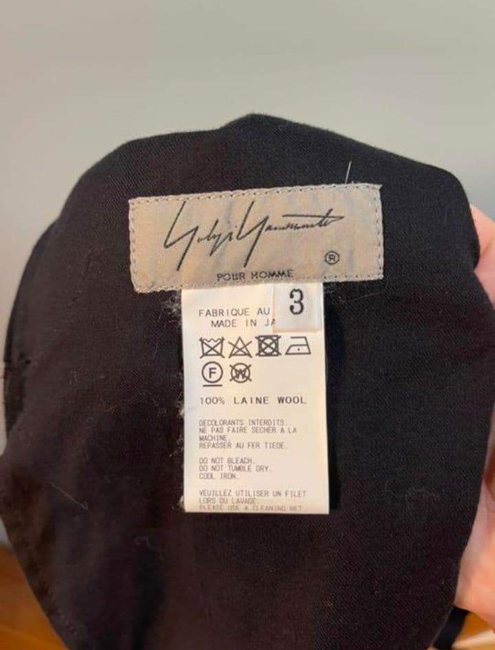 ヨウジヤマモトプールオム　19ss ギャバスカート