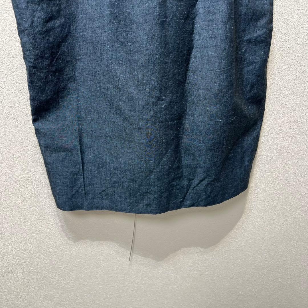 美品 トーガプルラ リネン サスペンダー デザイン サロペット オーバーオール