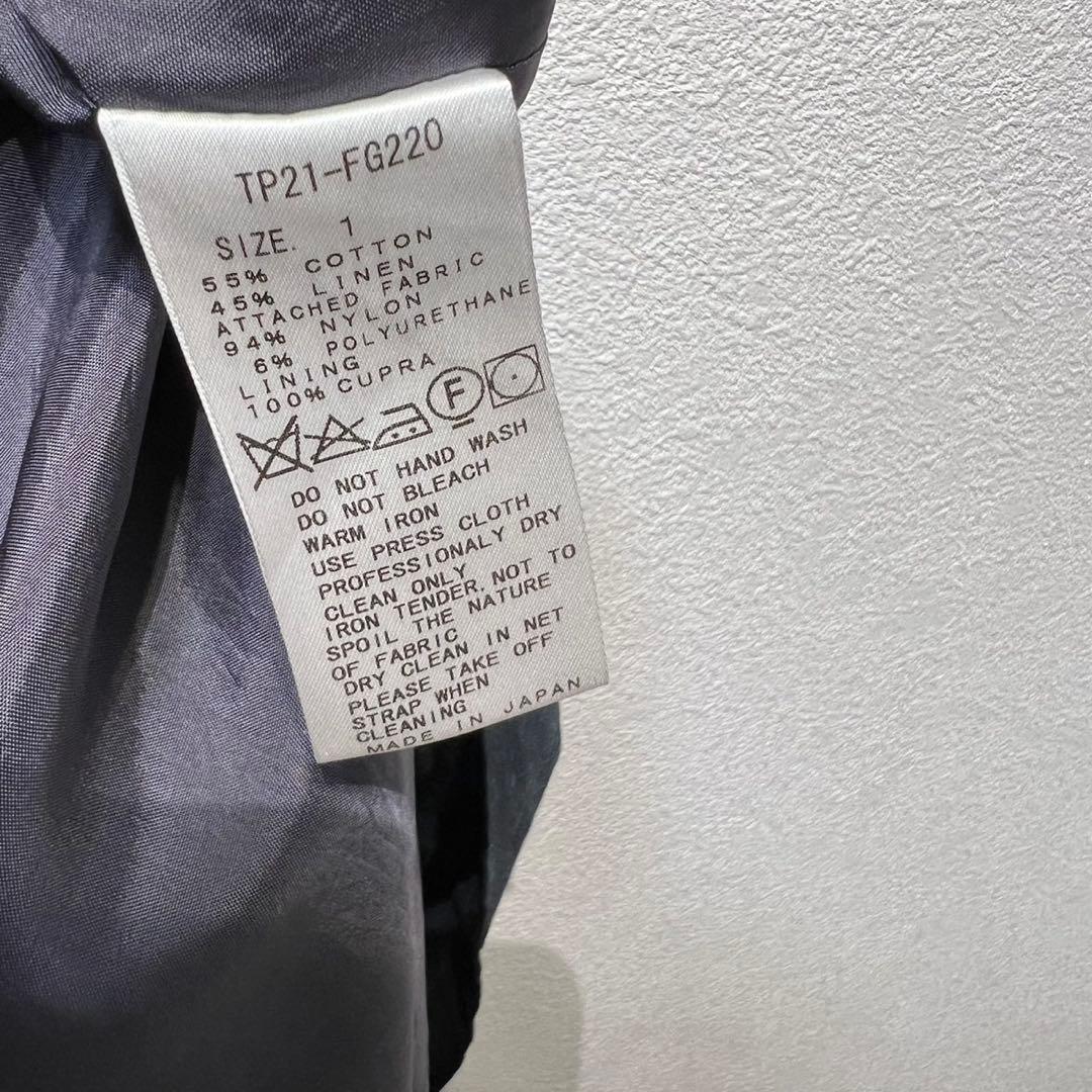 美品 トーガプルラ リネン サスペンダー デザイン サロペット オーバーオール