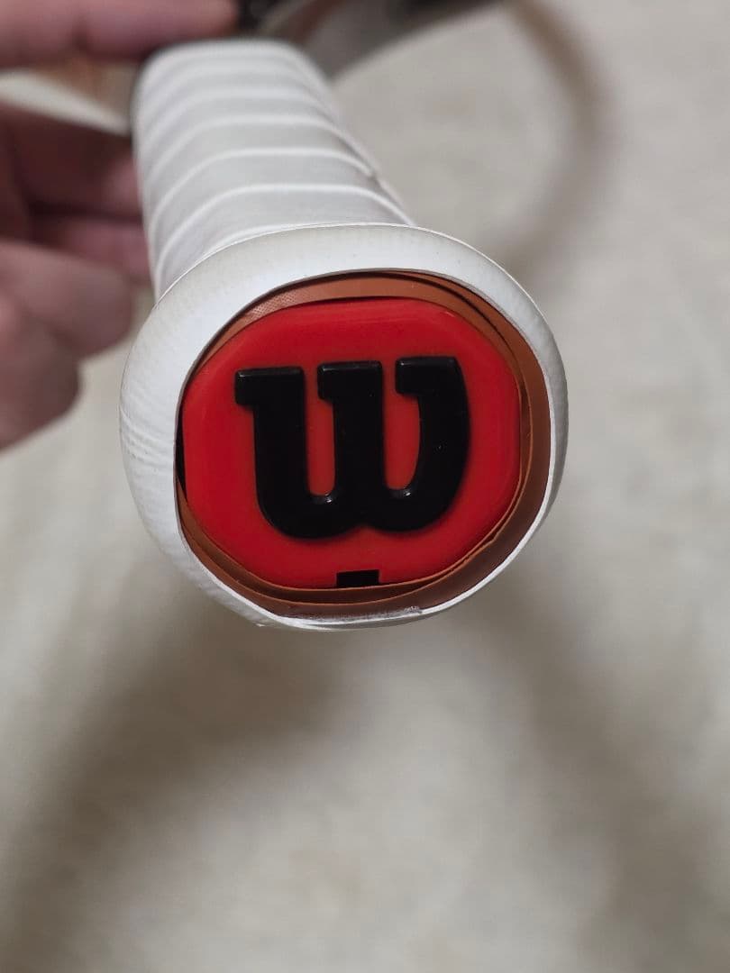 新品近いWilson PRO STAFF 97L V14 G2ガット張り上げ済