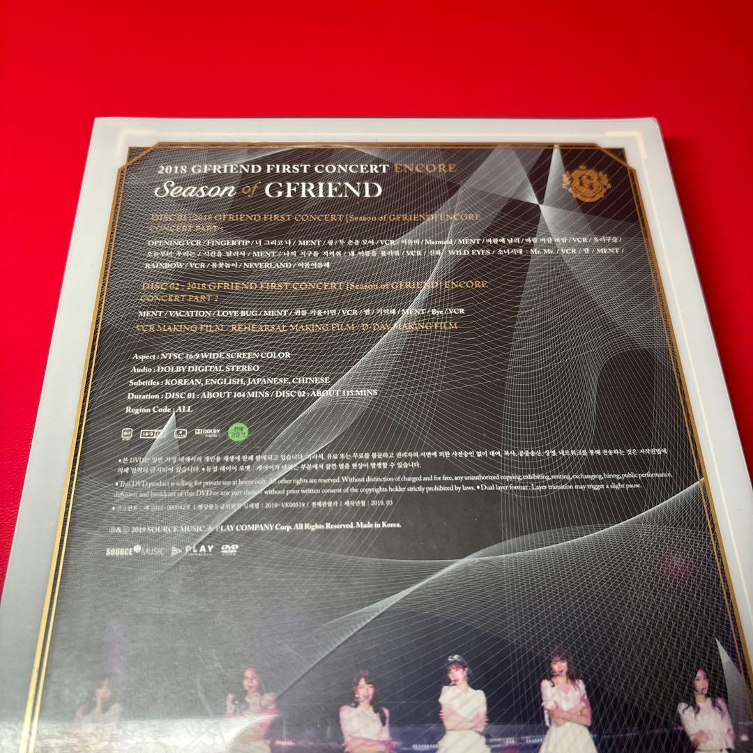 K-POP・アジア 2018 GFRIEND FIRST CONCERT ENCORE