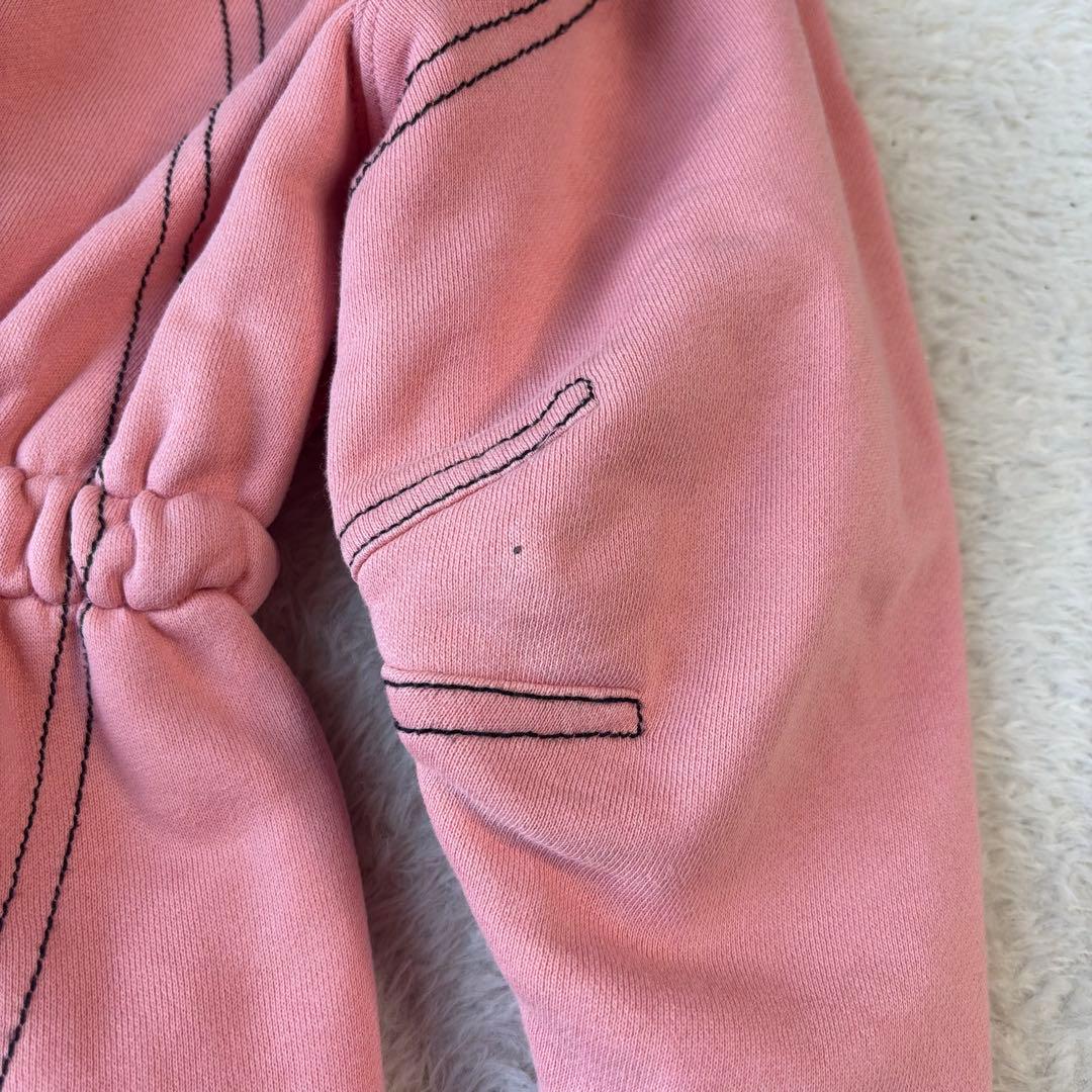 現行モデル BURBERRY ピンク ワンピース 6Y 116cm ロゴプリント