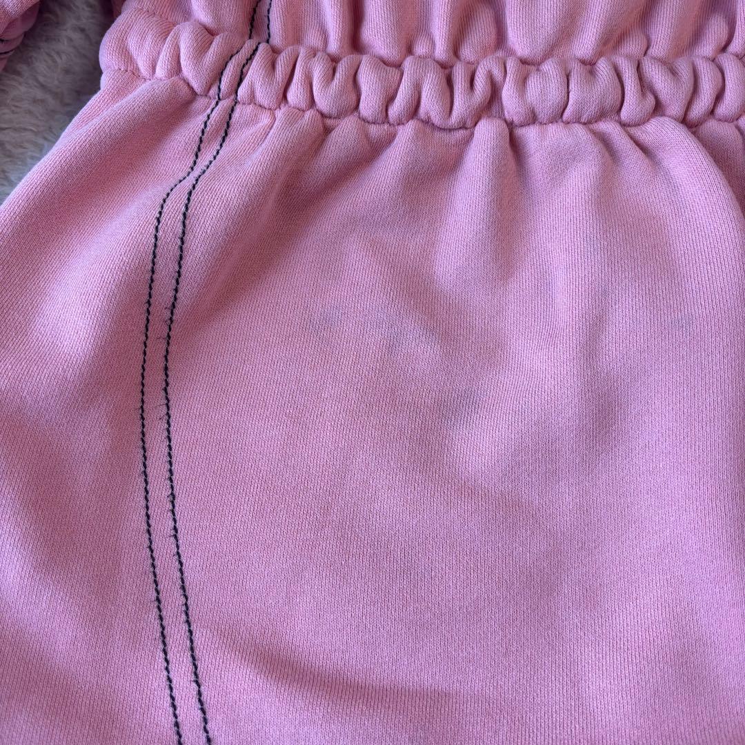 現行モデル BURBERRY ピンク ワンピース 6Y 116cm ロゴプリント