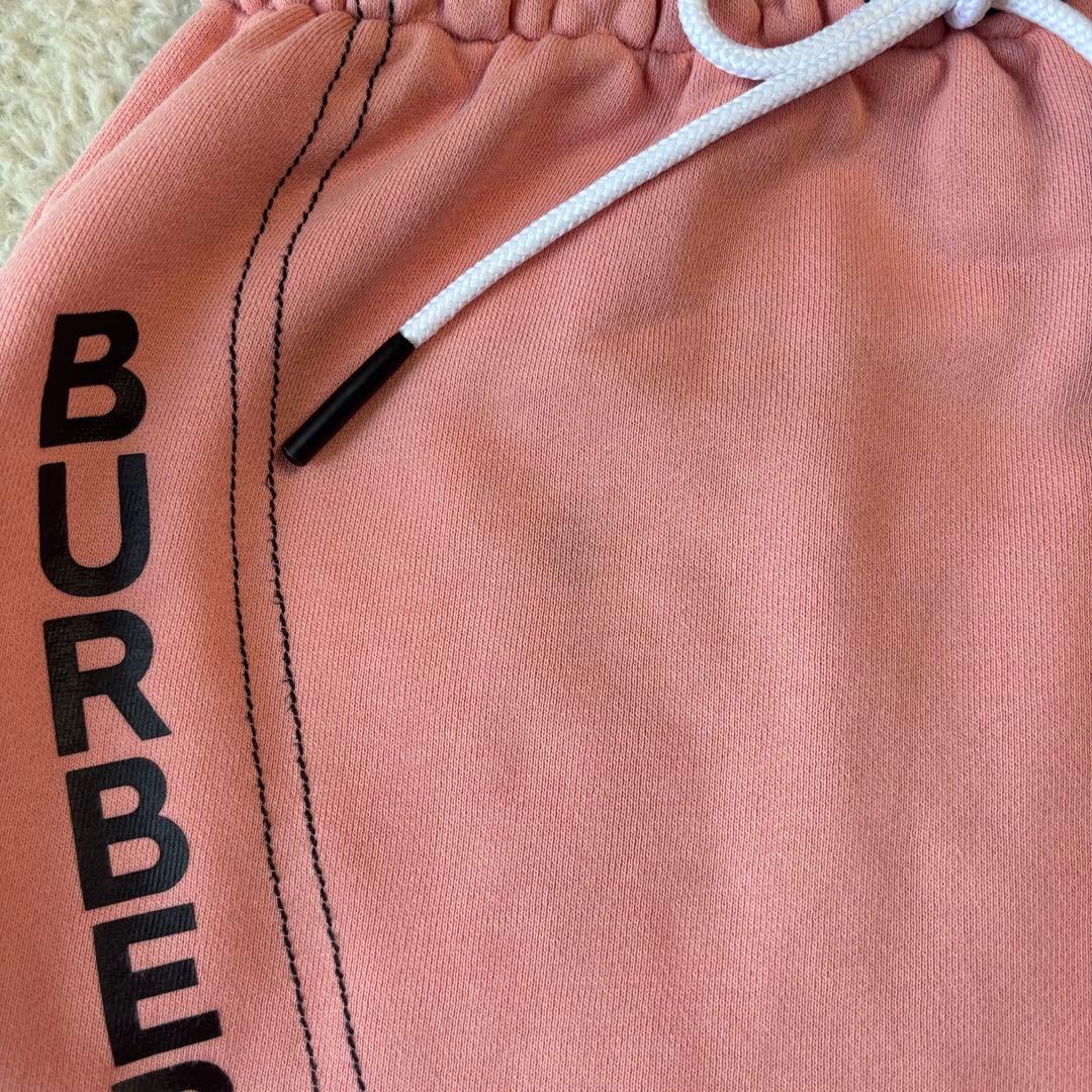 現行モデル BURBERRY ピンク ワンピース 6Y 116cm ロゴプリント