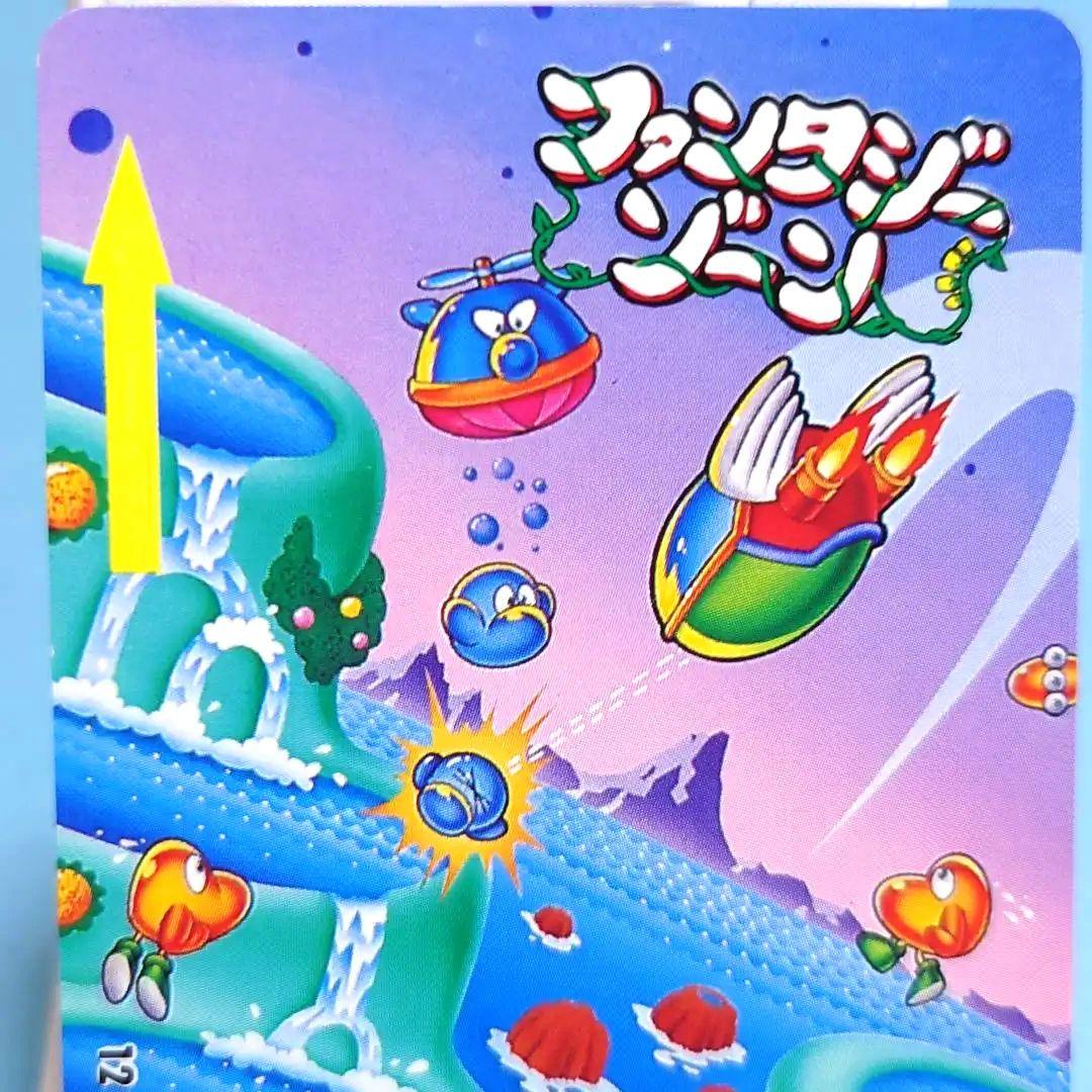 その他 Unused SEGA FantasyZone Arcade Game Card