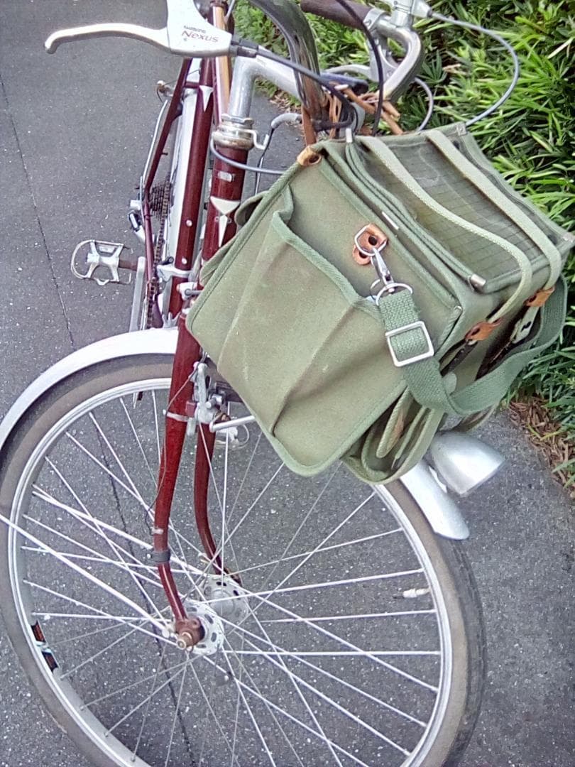 オーストリッチフロントバッグのみの販売です。　東栄ランドナーなどにおすすめ。