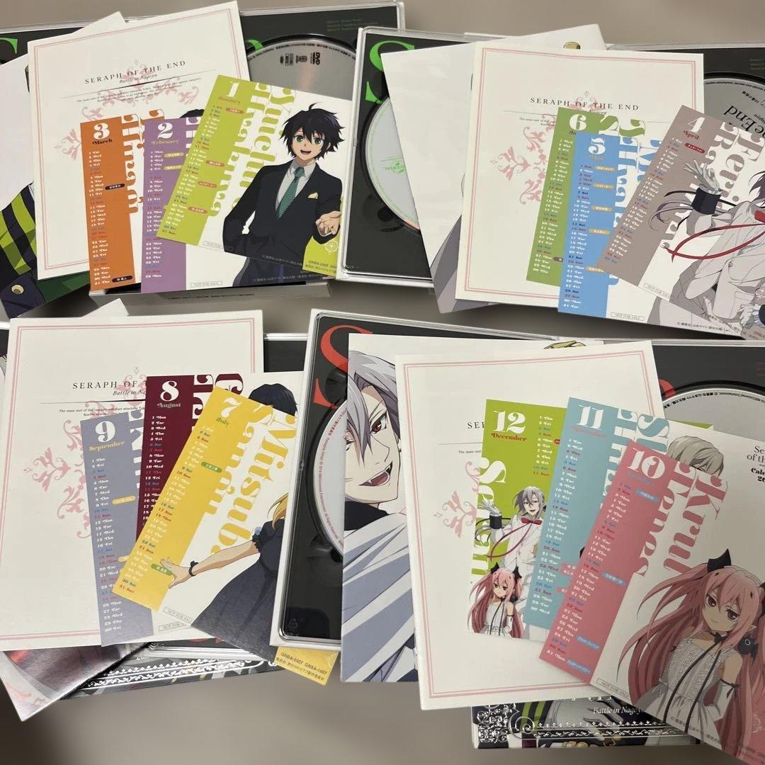 終わりのセラフ 1期2期 収納box付き全巻セット 名古屋決戦編 DVD