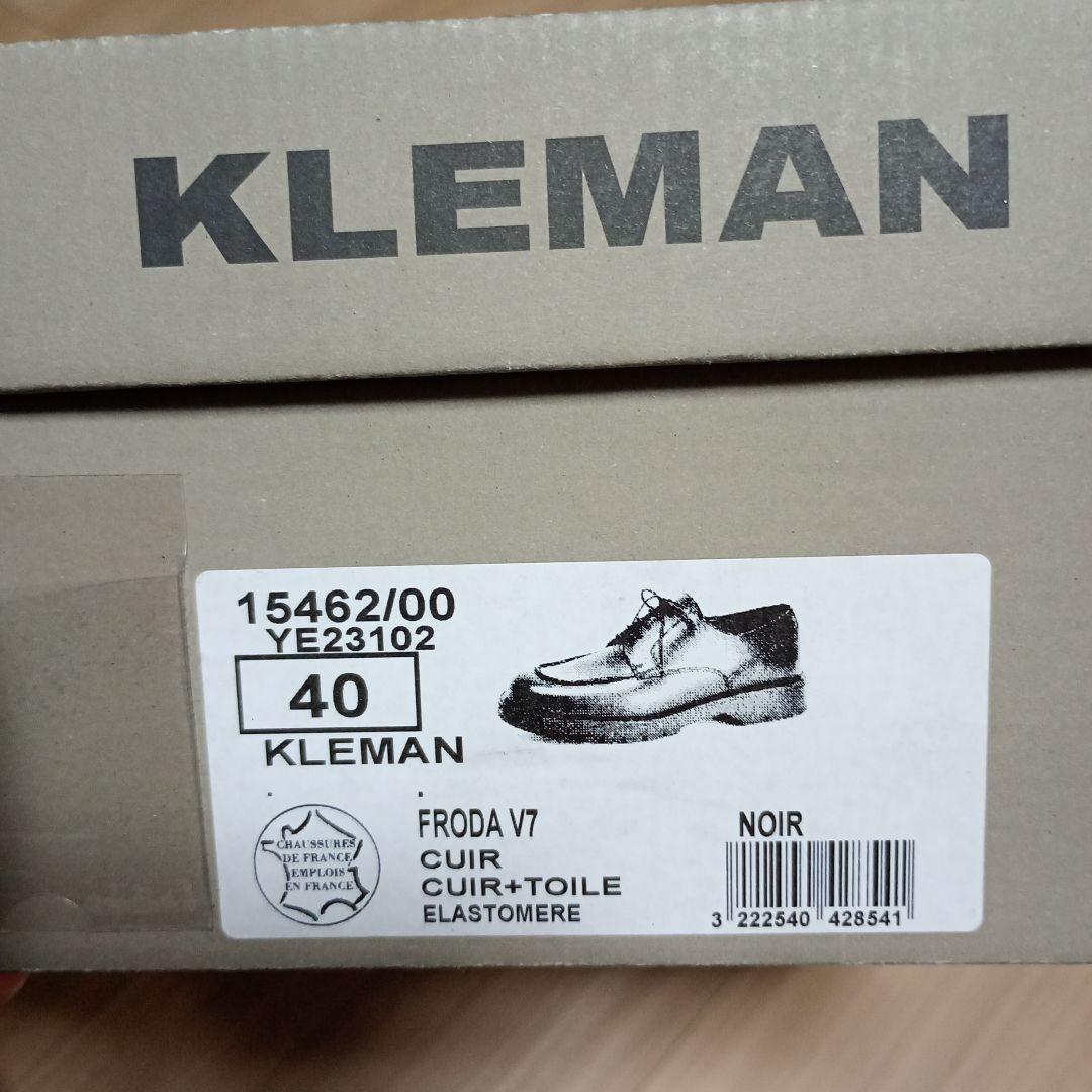 靴 KLEMAN FRODA V7 NOIR 40 25.5~26
