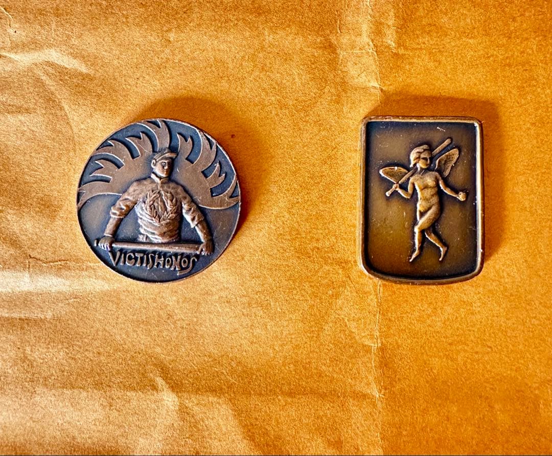 【100年前の奇跡】大正期 夏の甲子園 優勝記念メダル 銅／超希少 歴史的逸品