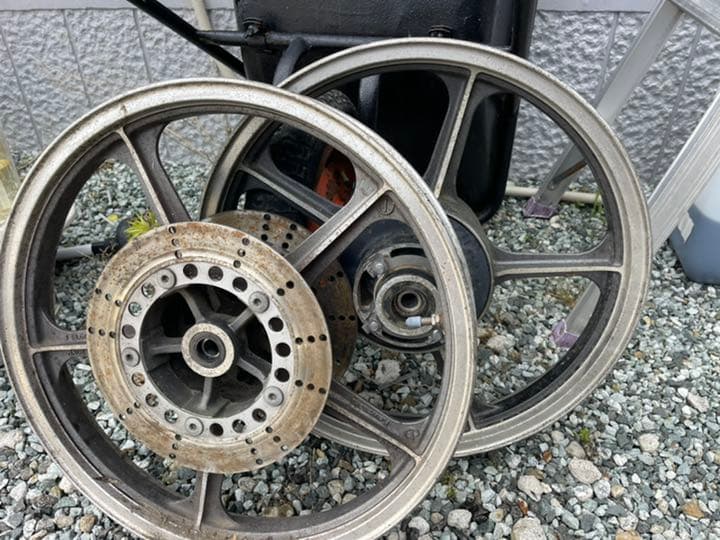 値下げします‼️GPZ250ホイール前後セット