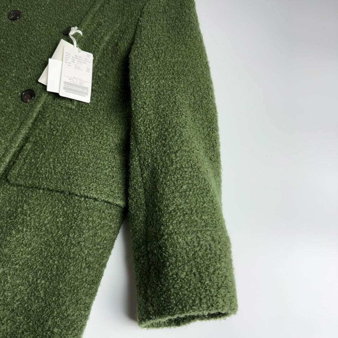 新品タグ付き　 IENA LA BOUCLE ループメルトン Wボタンコート　M