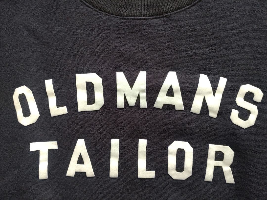 OLDMANS TAILOR 　オールドマンズテーラー　トレーナー　ネイビー