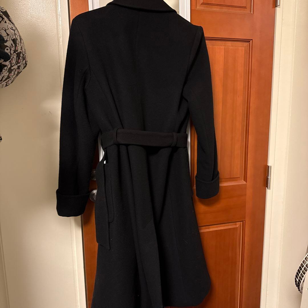 LAUREN RALPH LAUREN ブラックロングコート 12