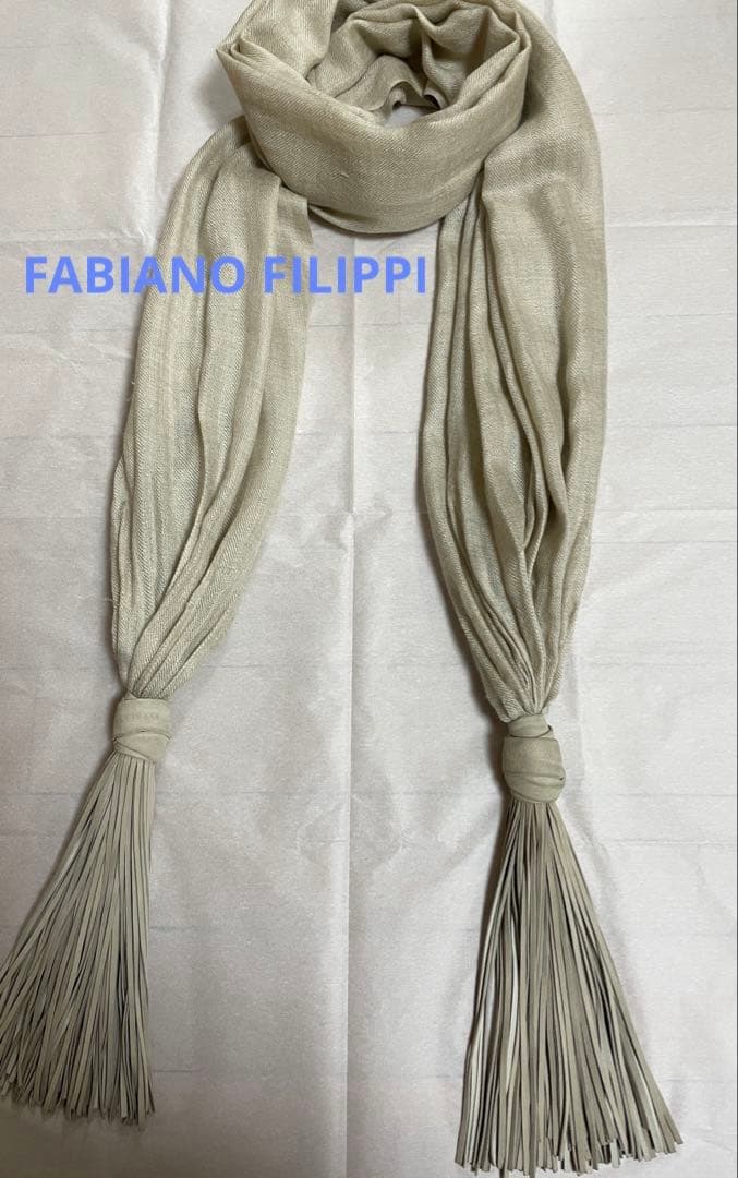 ★FABIANO FILIPPI ★フリンジマフラー