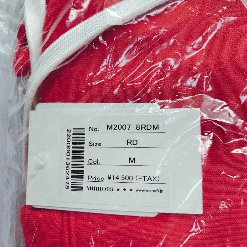 【タグ付き】 MIRROR9 定価15,950 ステラロゴフーディー M