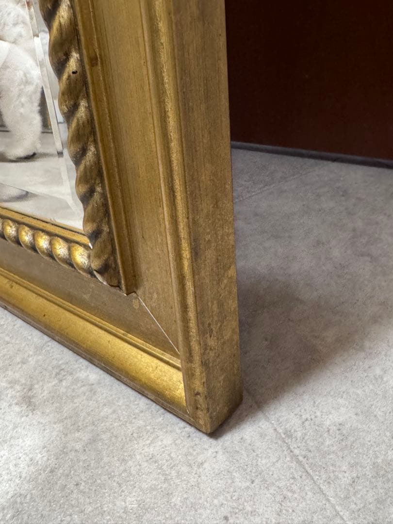 【廃盤IKEA PIRAL】アンティーク風ミラー