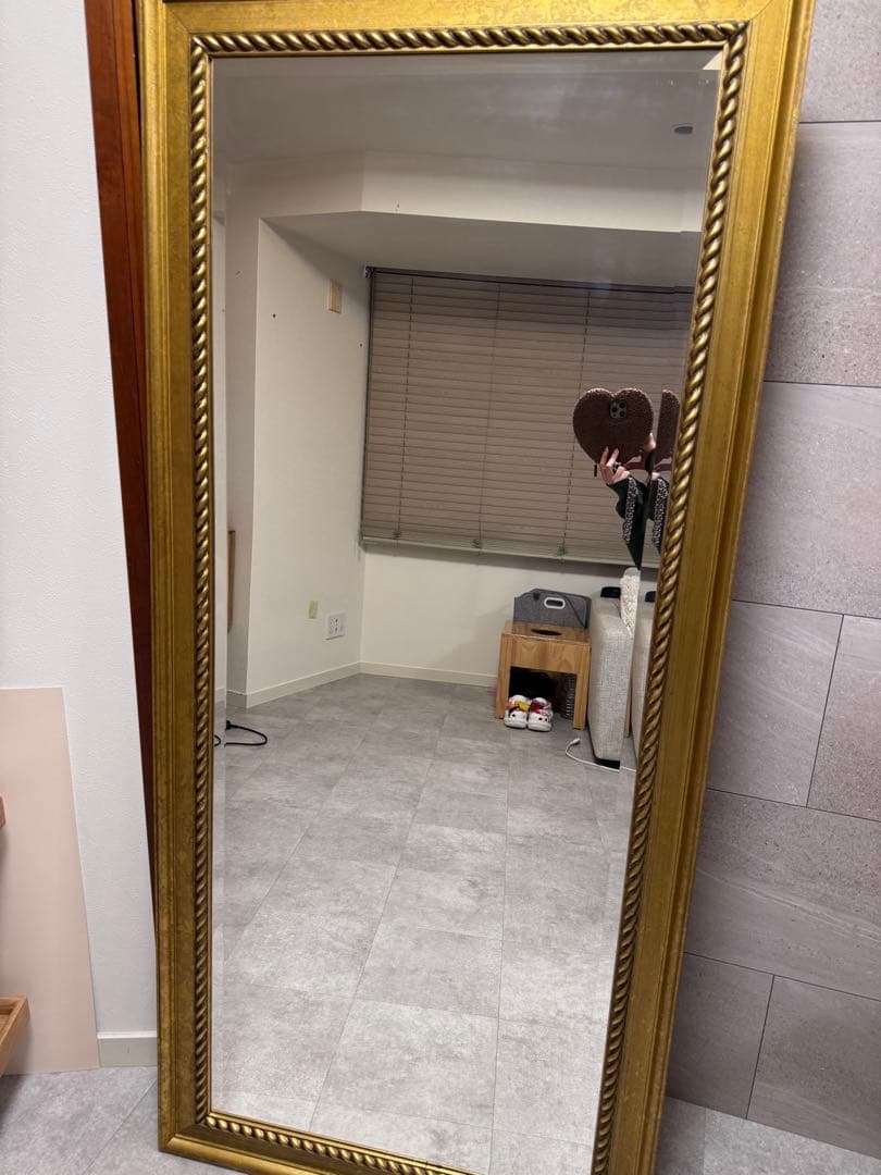 【廃盤IKEA PIRAL】アンティーク風ミラー