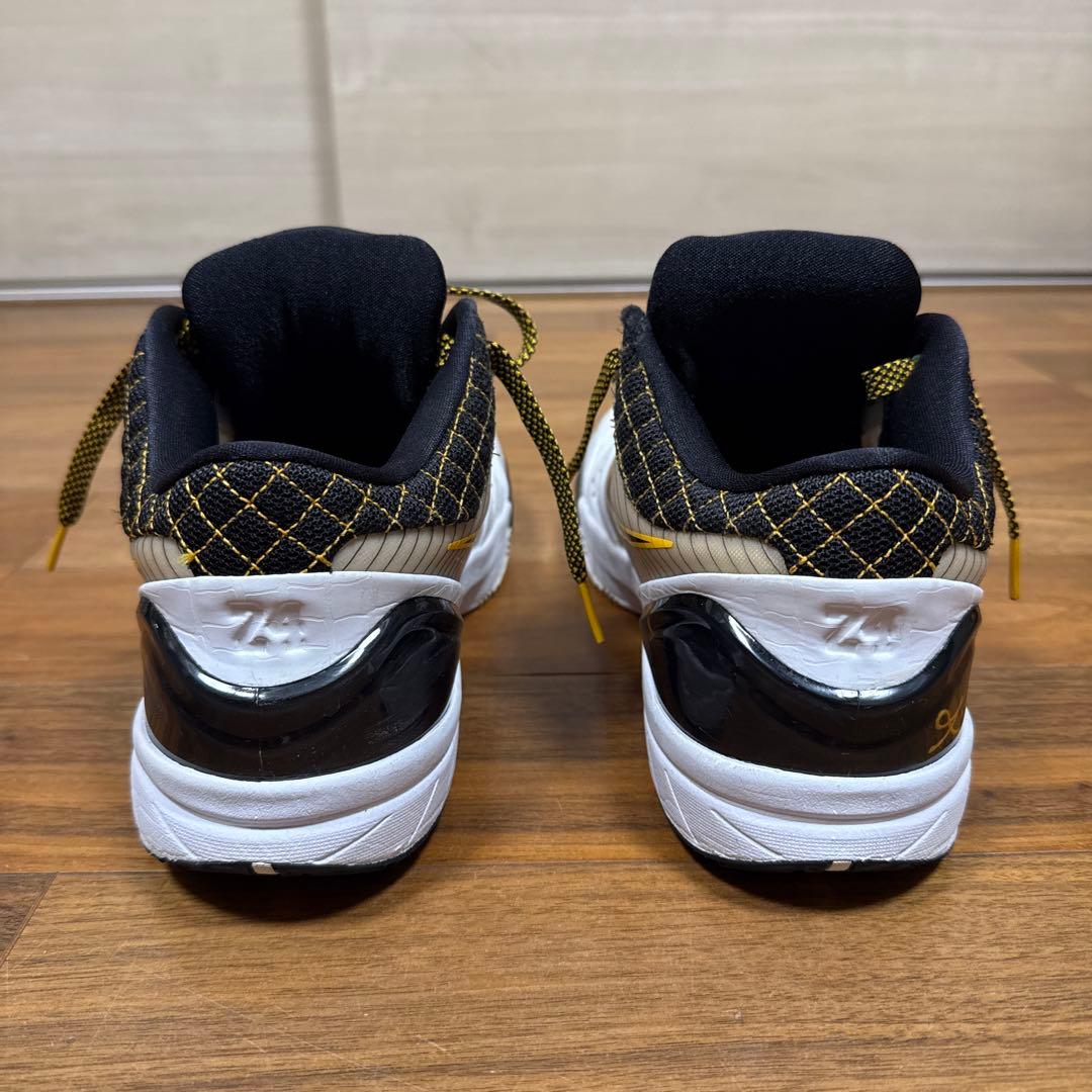 シューズ(男性用) NIKE Kobe 4 Protro White Black Del Sol