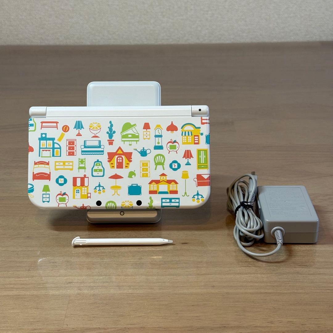 6-043 Newニンテンドー3DS LL ハッピーホームデザイナー 上下IPS
