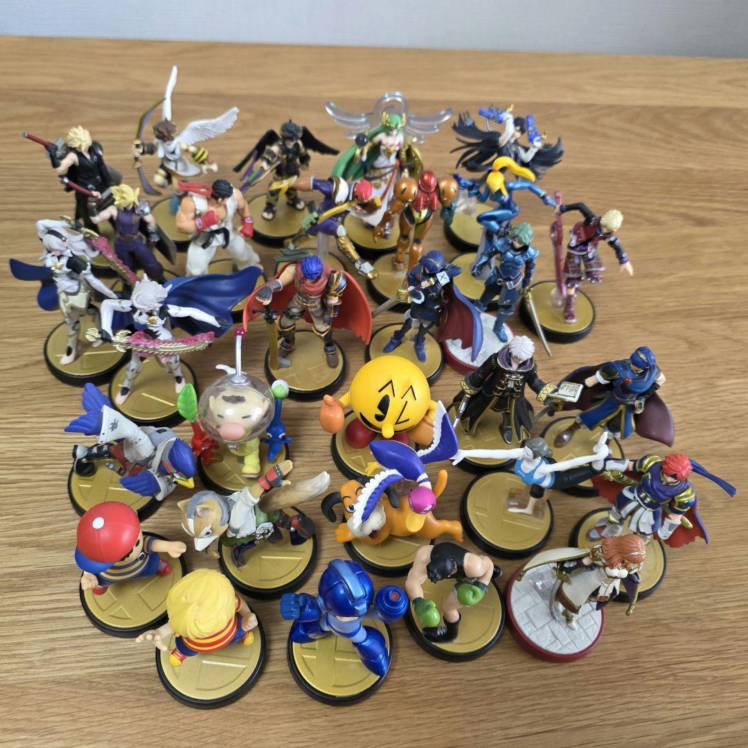 大乱闘スマッシュブラザーズ amiibo アミーボ 30体セット