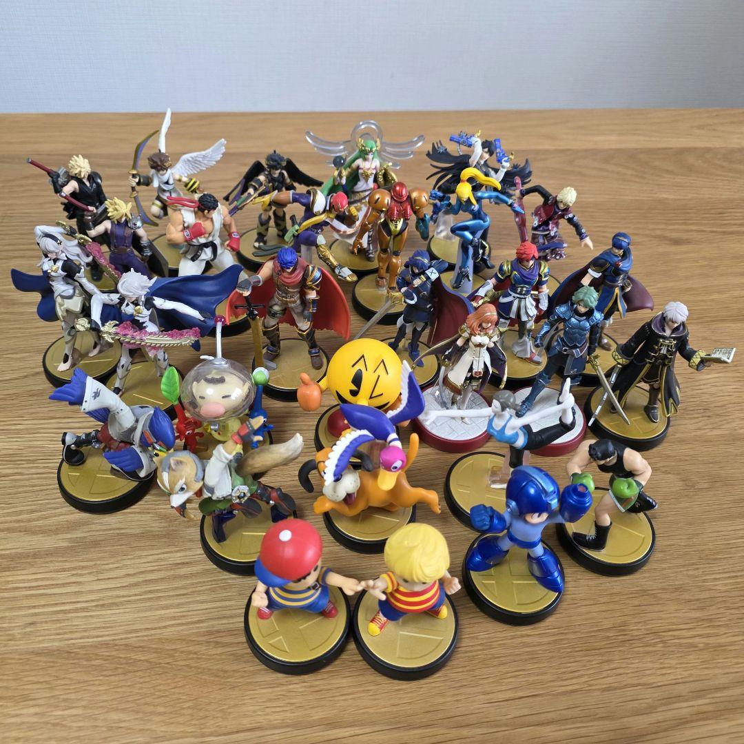 大乱闘スマッシュブラザーズ amiibo アミーボ 30体セット