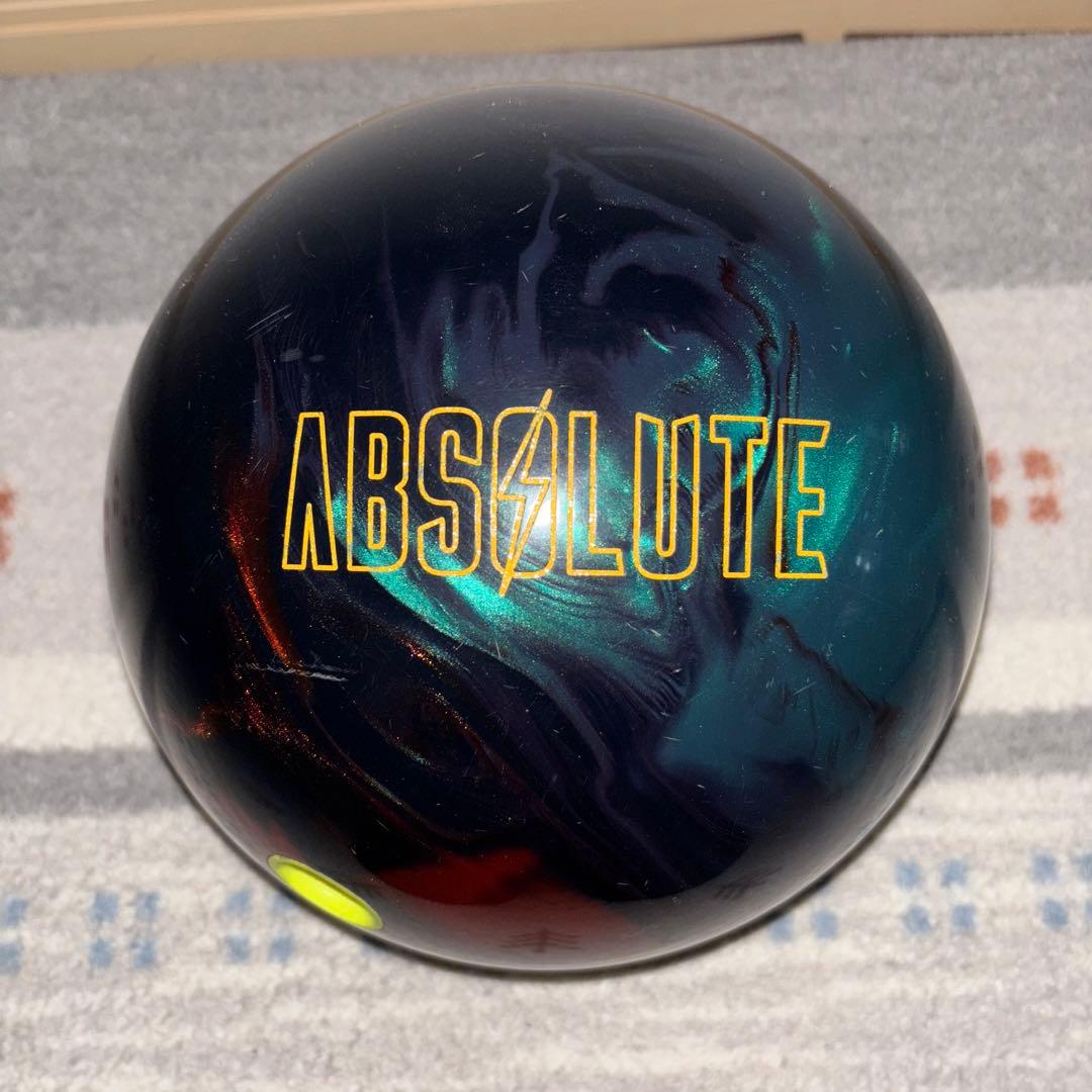アブソリュート ボウリングボール 中古 ストーム レッド グリーン