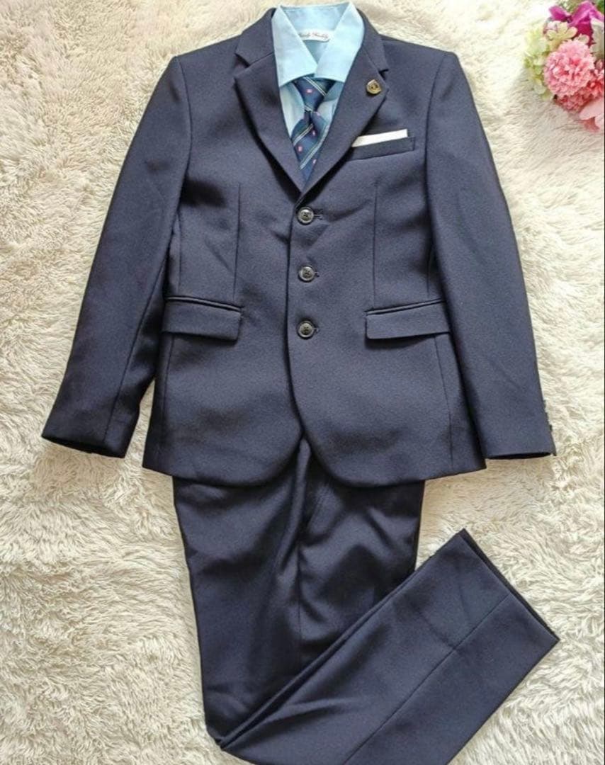 waltz by BEAMS DESIGN 卒業式スーツ5点セット150ネイビー